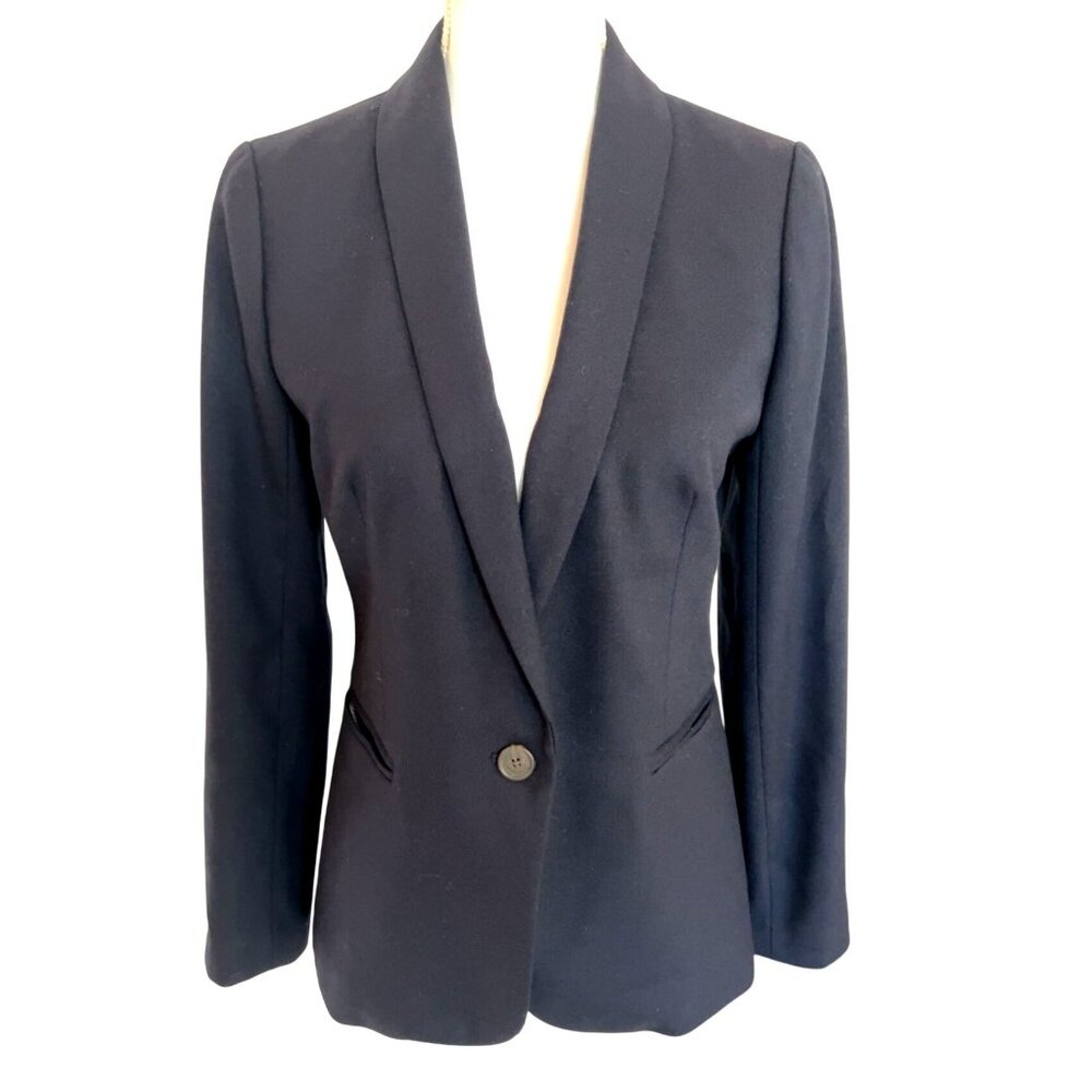 J. Crew Blue Wool Parke Blaze Size 2